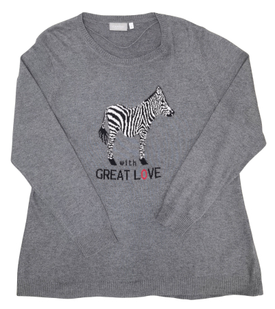 Femei - Pulover gri Canda Femei-XL