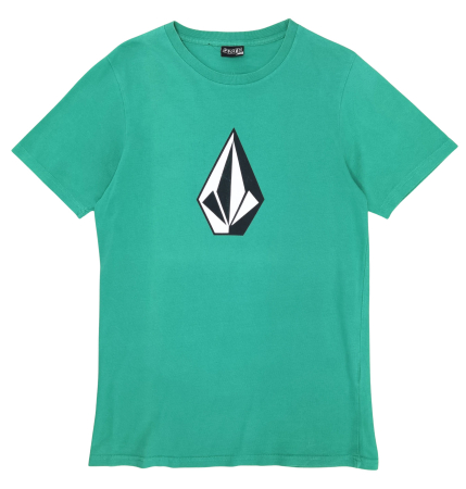 Barbati - Tricou verde Volcom Barbati-M