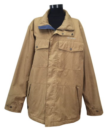 Barbati - Geaca bej Columbia Barbati-L