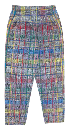 Pantaloni Femei - Pantaloni multicolori Retro Femei-L
