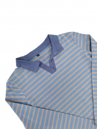 Bluza cu dungi Retro Femei-M [2]
