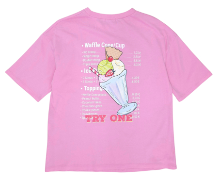 Tricou roz Tezenis Femei-S [1]