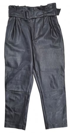 Pantaloni Femei - Pantaloni negri H&M Femei-M