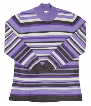 Pulovere Femei - Pulover cu dungi Vintage Femei-L