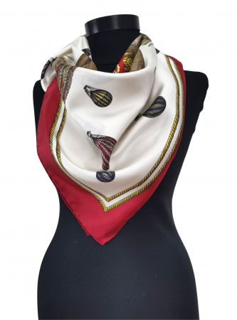 Accesorii Femei - Esarfa matase Retro Femei
