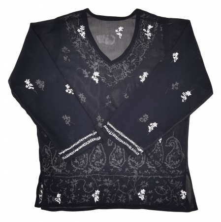 Bluza cu broderie Retro Femei-M [1]