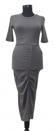 Rochii - Rochie gri Stradivarius Femei-S