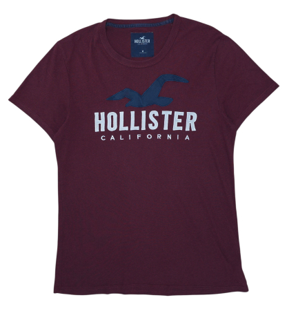 BARBATI - Tricou visiniu Hollister Barbati-M