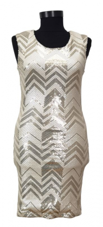 Rochii - Rochie cu paiete Retro Femei-S