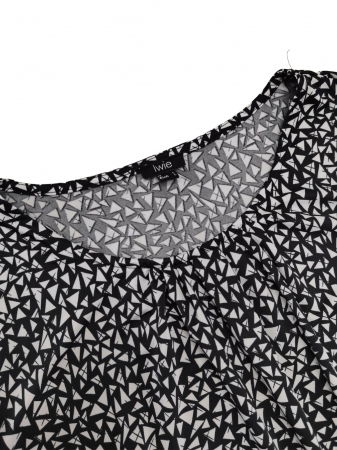 Maiou negru Retro Femei-L [2]