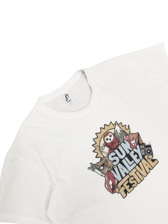Tricou alb Retro Femei-L [2]