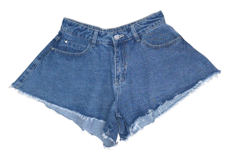 Noutati - Blugi scurti Retro Femei-S