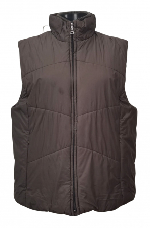 Geci groase Femei - Vesta maro de fas Femei-XL