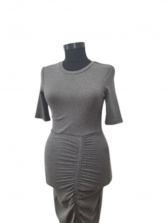 Rochie gri Stradivarius Femei-S [2]