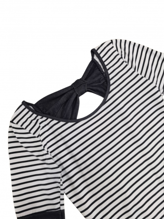 Rochie in dungi Retro Femei-XS [2]