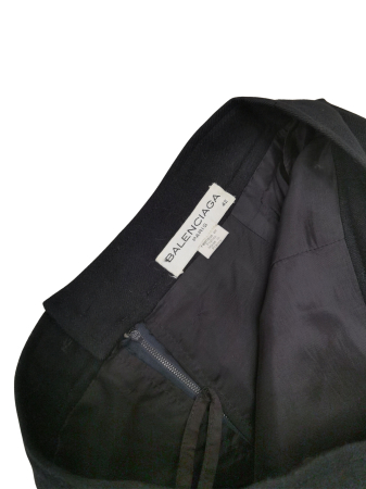 Fusta lana Balenciaga anii '80 Femei-M [2]