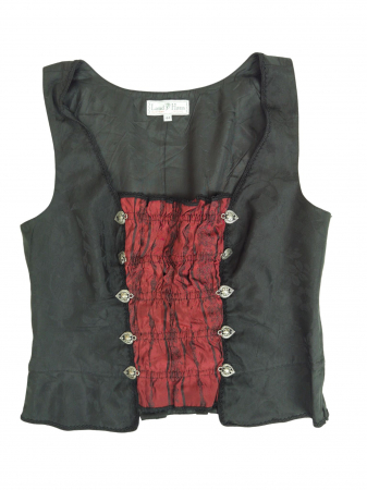 Vesta neagra vintage Femei-L [0]