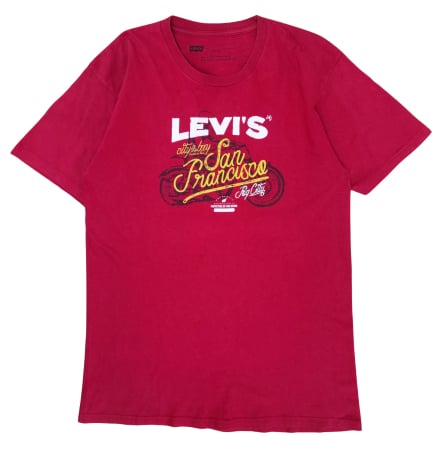 Barbati - Tricou rosu Levi's Barbati-L