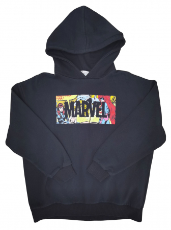 Hanorace/Jachete Femei - Hanorac negru Marvel Femei-M