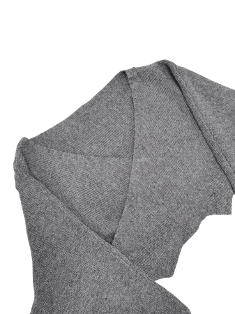 Pulover gri Retro Femei-M [2]