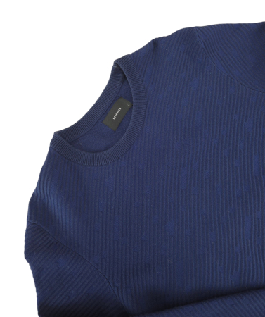 Pulover albastru Reserved Barbati-L [2]