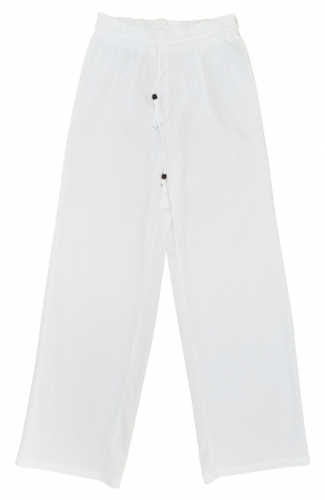 Pantaloni Femei - Pantaloni albi FBsister Femei-XS
