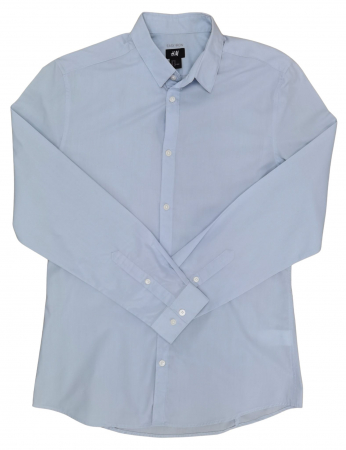 Camasi Barbati - Camasa albastra H&M Barbati-M
