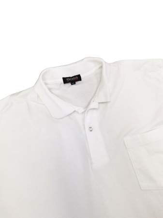 Tricou alb bumbac Barbati-XXL [2]