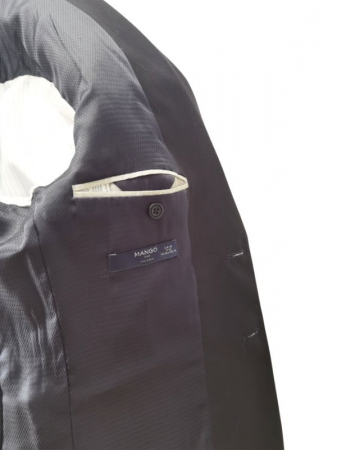 Sacou bleumarin MANGO Barbati-M [3]