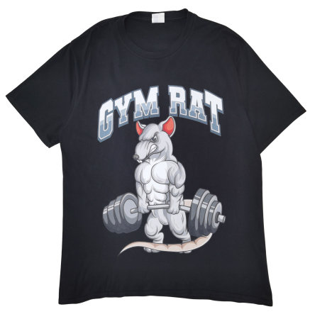 Tricouri Barbati - Tricou bumbac Gym Rat Barbati-L