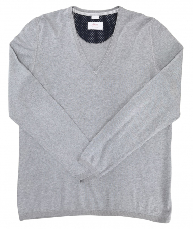 Bluze Barbati - Bluza gri s'Oliver Barbati-L