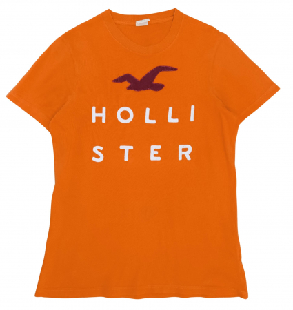 Tricouri Barbati - Tricou portocaliu Hollister Barbati-M
