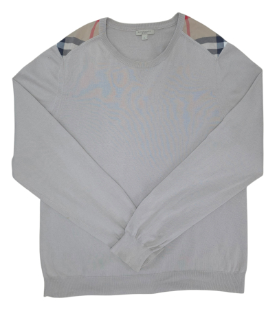 Barbati - Pulover bej Burberry Barbati-XL