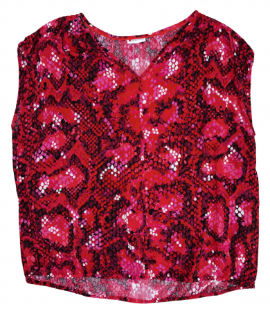 Tricouri Femei - Tricou rosu Street One Femei-XXL