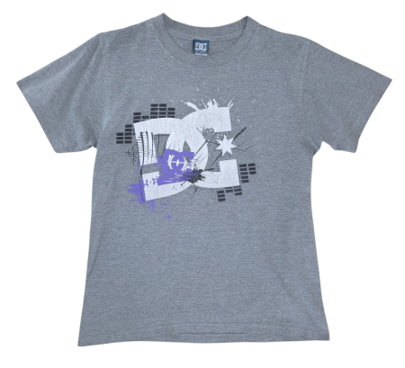 Tricouri Barbati - Tricou gri bumbac Barbati-M