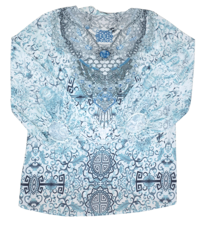 Bluza cu imprimeu Retro Femei-XL [1]