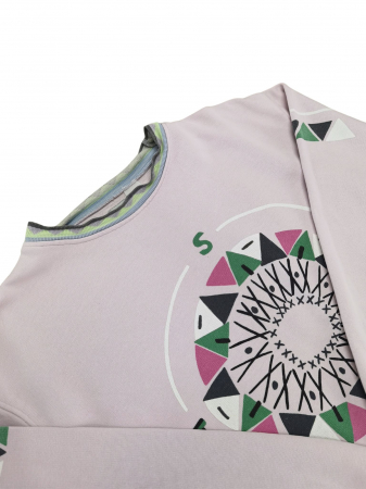 Bluza roz Vintage Femei-L [2]