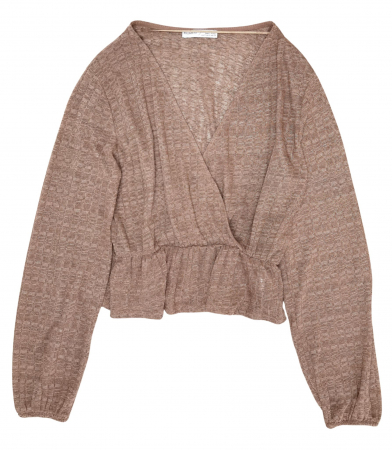 FEMEI - Bluza maro Pull&Bear Femei-M