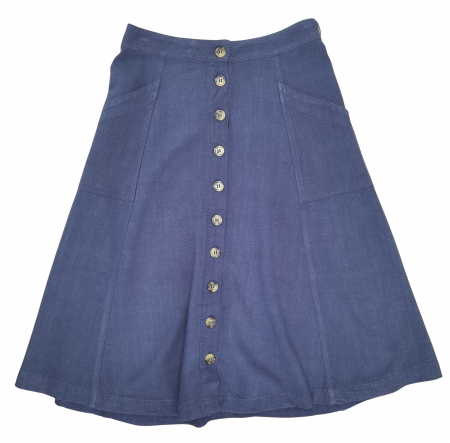 Fuste midi Femei - Fusta albastra Apricot Femei-XS