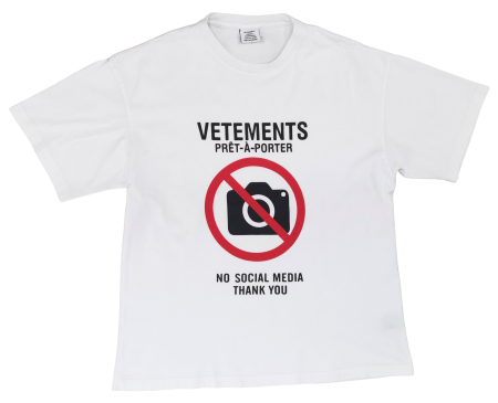 Femei - Tricou Vetements unisex- S