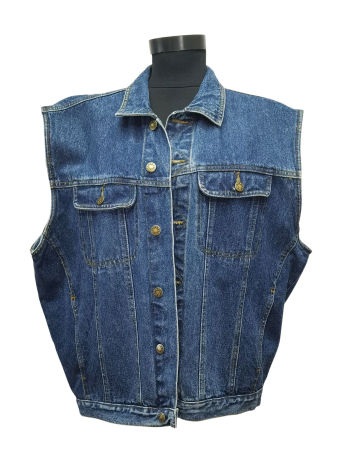 Geci Barbati - Vesta denim Vintage Barbati-L