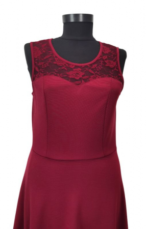 Rochie visinie Retro Femei-S [2]