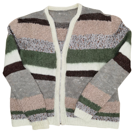 Noutati - Pulover cu model Retro Femei-L