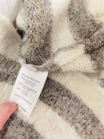 Pulover mohair Retro Femei-S [3]