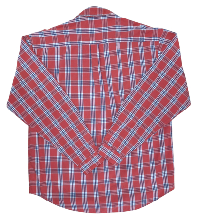 Camasa rosie in carouri Barbati-XL [1]