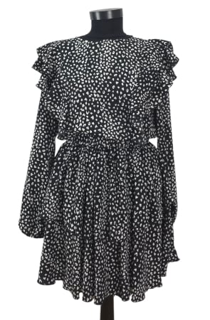 Noutati - Rochie cu imprimeu Retro Femei-M