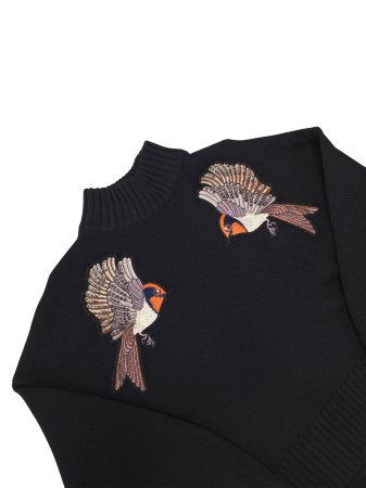 Pulover cu broderie H&M Femei-XS [2]