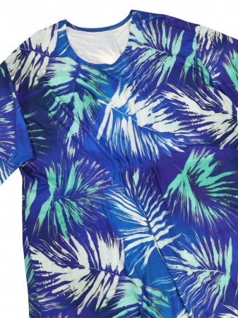 Rochie albastra Retro Femei-XXL [3]