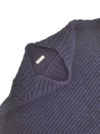 Pullover bleumarin Benetton Femei-M [2]