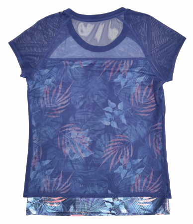 Tricou albastru Retro Femei-L [1]